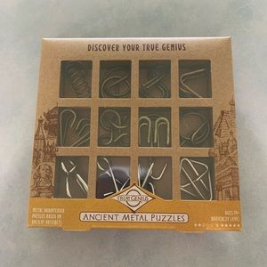 “Ancient Metal Puzzles” puzzle challenges